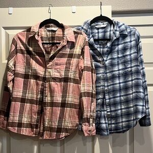 Sonoma Goods womens flannels. PM. sold as set